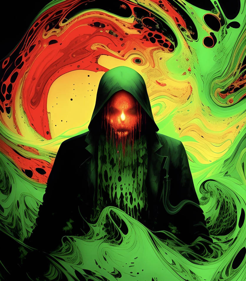 Colorful Evil Entity by DubbedEmotions on DeviantArt