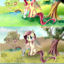 MLP Fluttershy comic- The falling