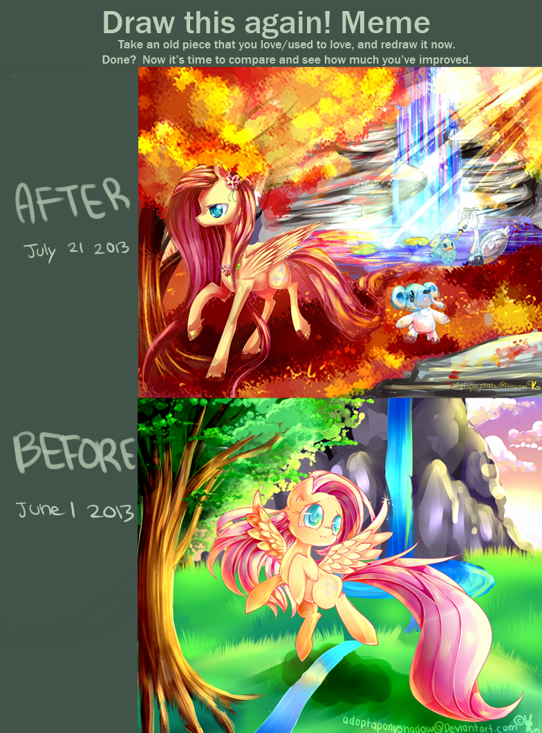 Improvement meme by AquaGalaxy