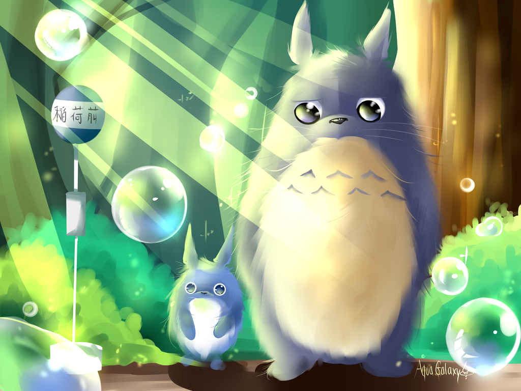 Totoro by AquaGalaxy