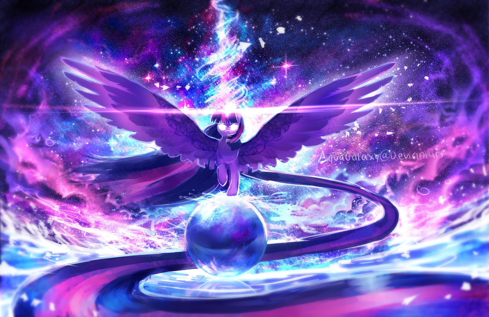 MLP Twilight Sparkle: Equilibrium by AquaGalaxy