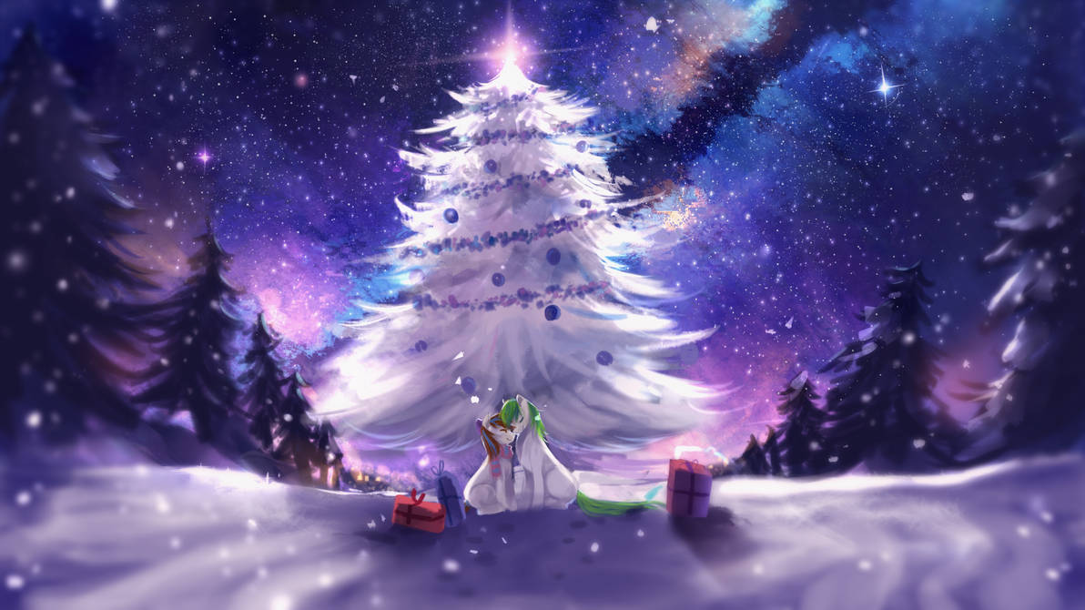 MLP C: Winter Dream by AquaGalaxy