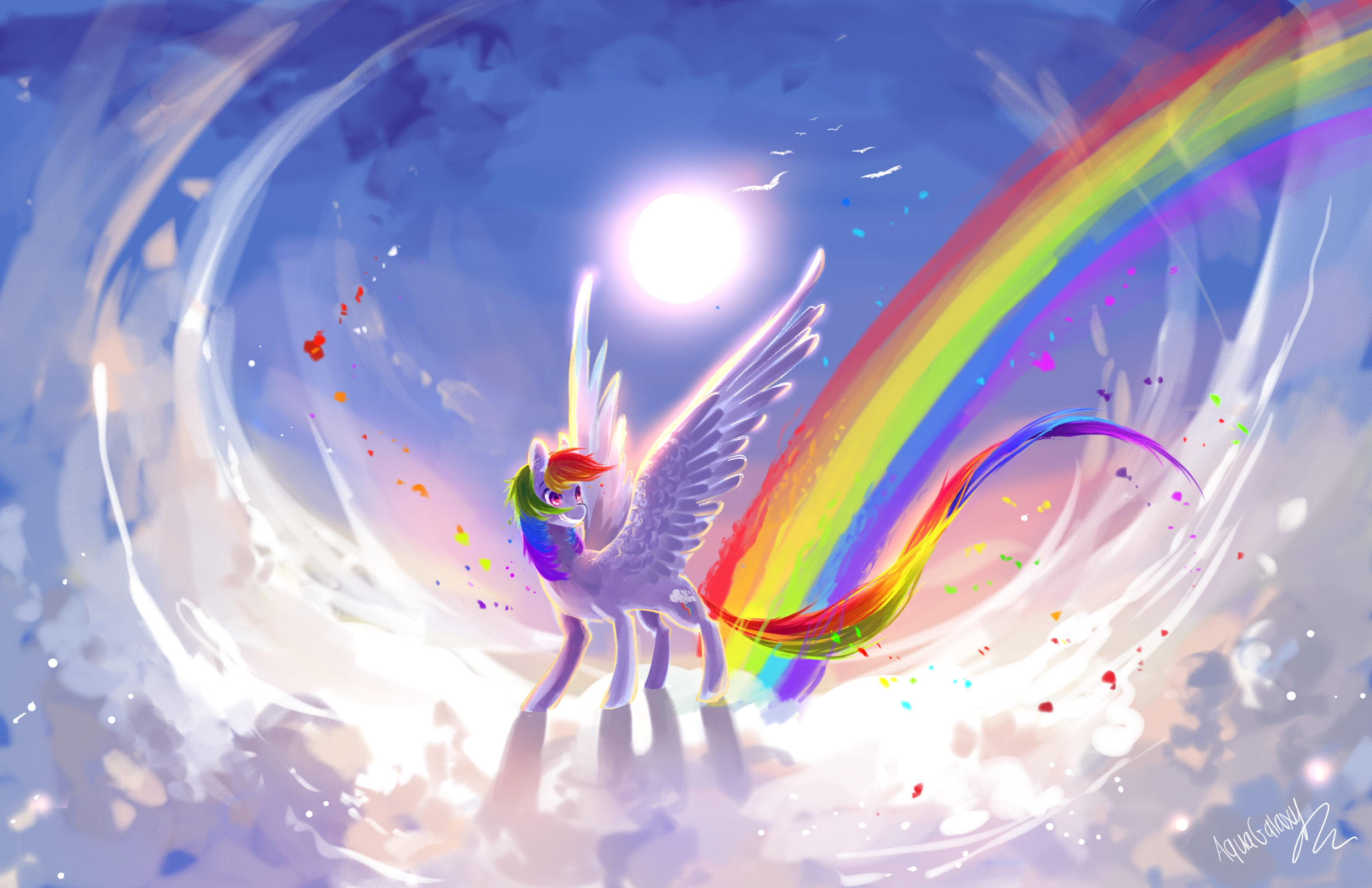 MLP: Dashing at the limits by AquaGalaxy