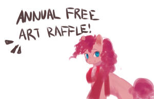 Annual free art raffle!