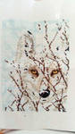 Wolf Cross Stitch WIP by DragonChaser123