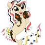 Commission: Miss Koi Fish Pony