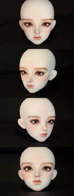 Faceup Commission | 2D Doll Grape