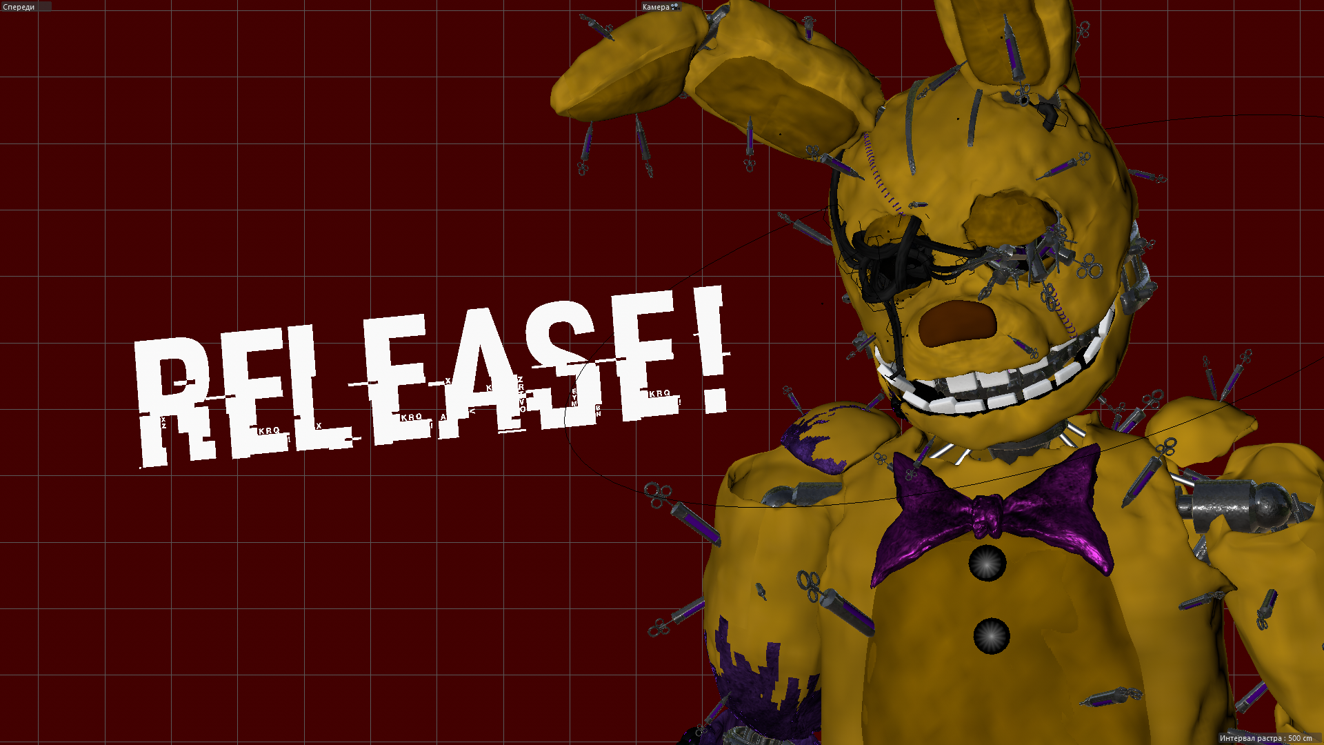 C4D/FNaF] FNaF AR Pack Release by SPRINGREG on DeviantArt