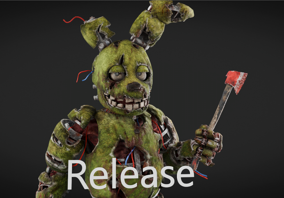 Spring Trap Dbd Back dbd springtrap C4D Port Release by XFGamerK on DeviantArt