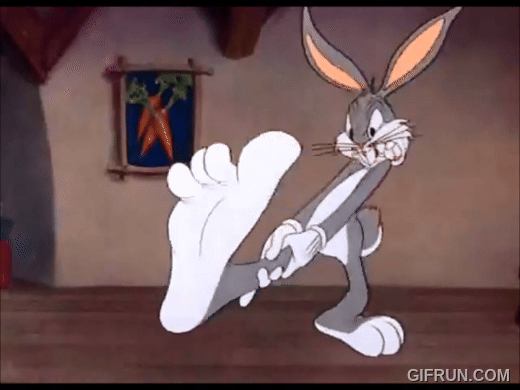 Bugs Bunny Athletes Foot