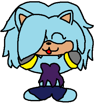 The Pretty Aqua Hedgehog