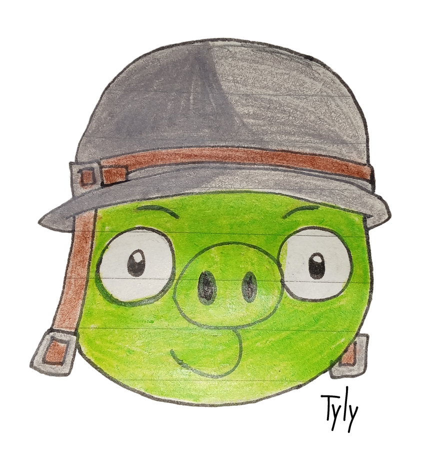 Angry Birds Corporal Pig By TylyStudio On DeviantArt angry-birds-corporal-pig-by-tylystudio-on-deviantart