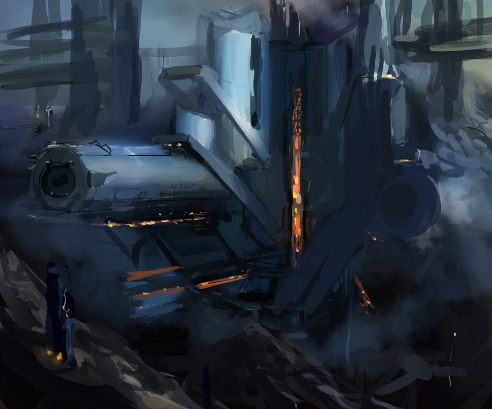 Fast thumbnail environment sketch