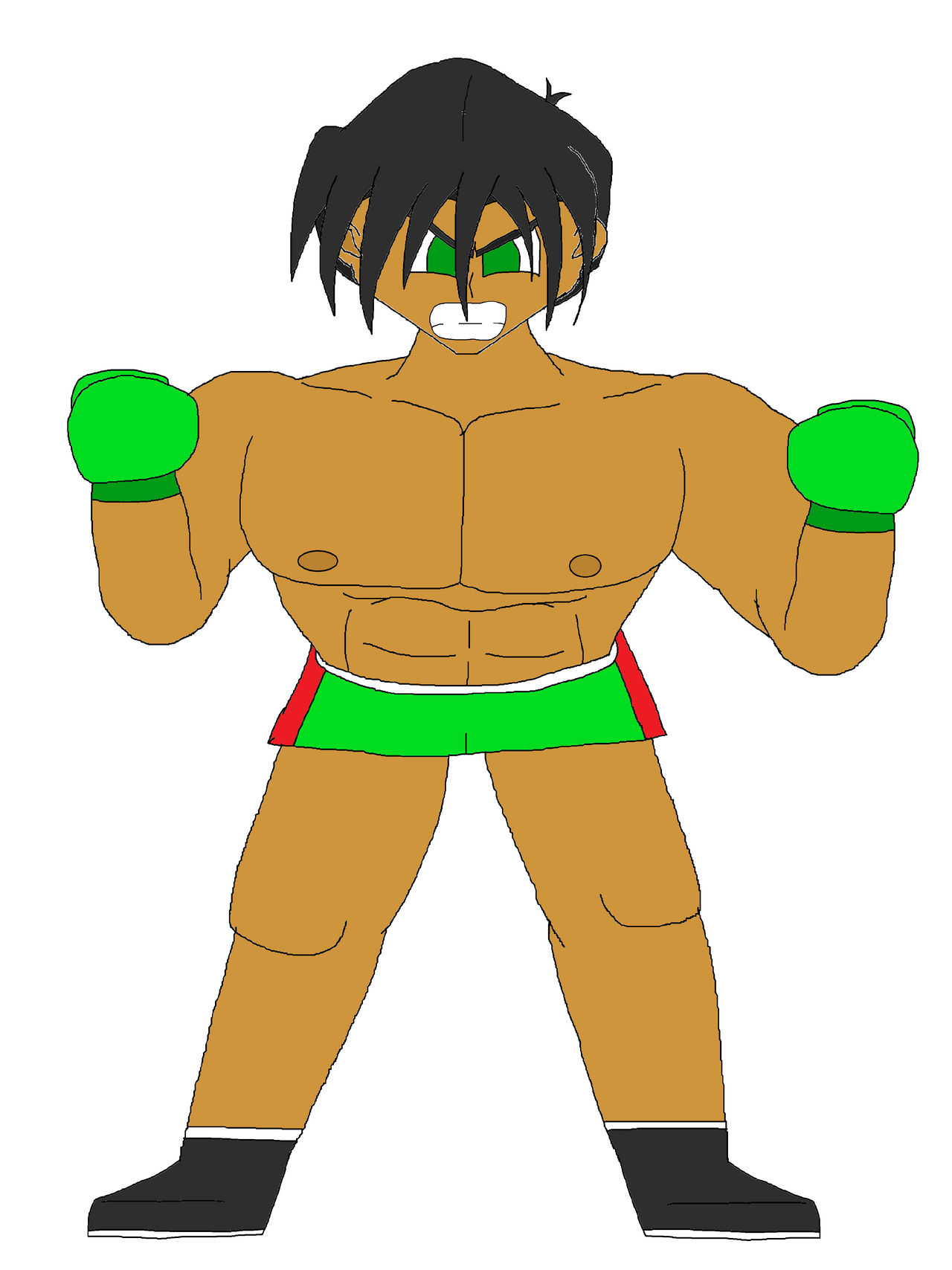 Little Mac Angry! by DrawingDerek on DeviantArt