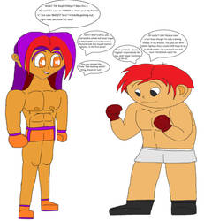 Anime vs Cartoon Boxing on WABL-Anime-Boxers - DeviantArt