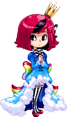 Princess Running Sprite Rainbow Princess sprite by Parororo on DeviantArt