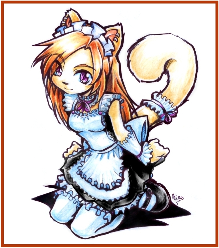 Maid kitty Mega CLICHe