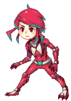 Red Belt Pixel commission