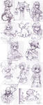 May Patreon Sketch batch by Parororo