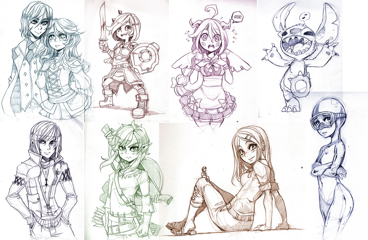 Patreon Sketches June