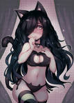 Pin-up Aria Cat Lingerie by Parororo
