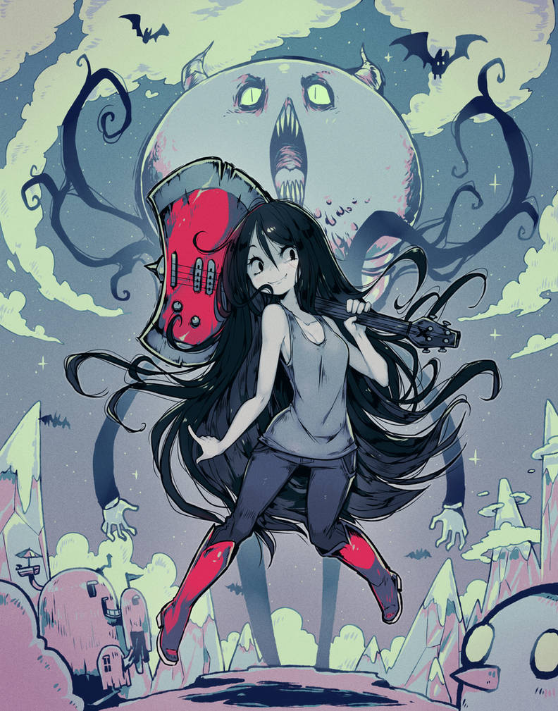 Marceline Adventure Time By Parororo On DeviantArt marceline-adventure-time-by-parororo-on-deviantart