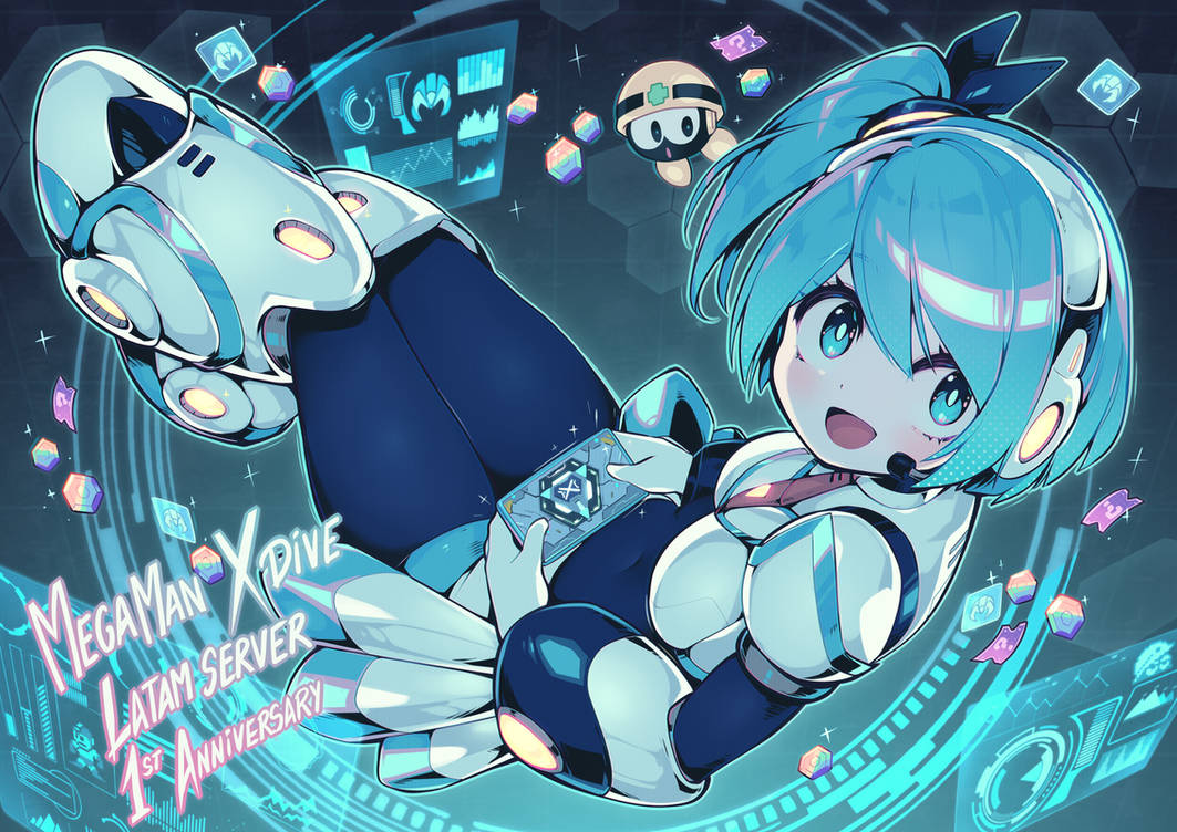 Rico Hunter R RiCO (MegaMan X Dive) by Parororo on DeviantArt