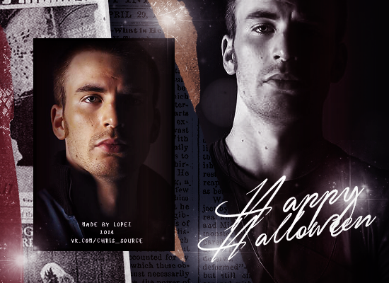 CHRIS EVANS | HAPPY HALLOWEEN