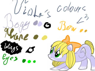 Viola's colours