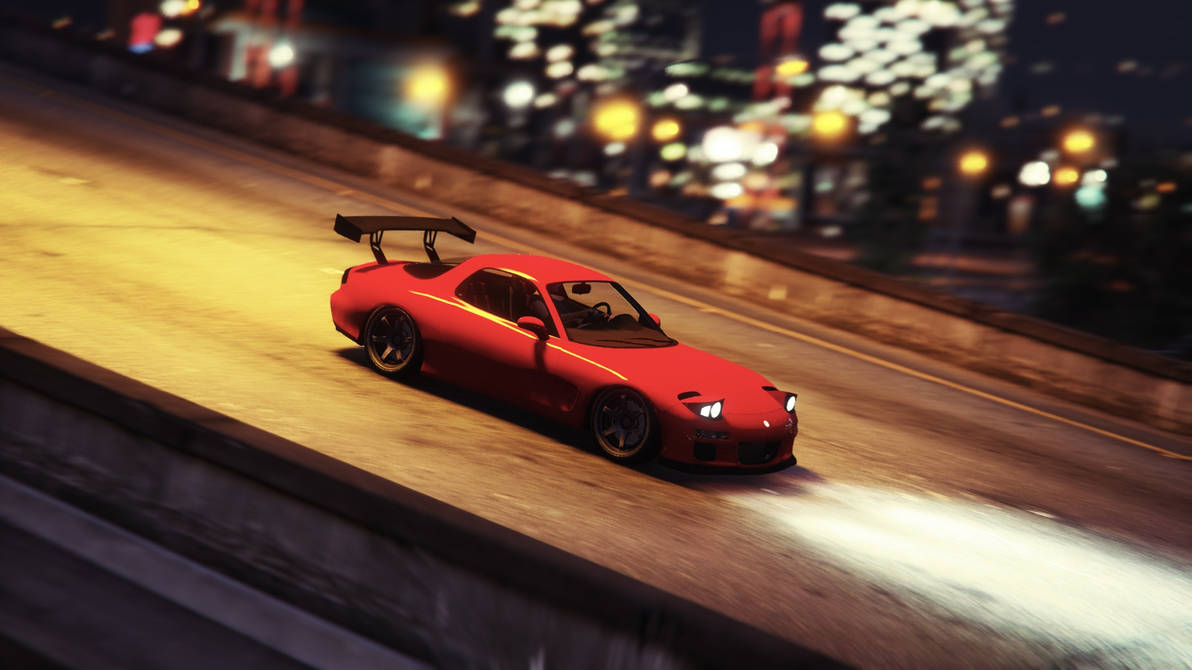 The Red RX-7. by Remyras on DeviantArt