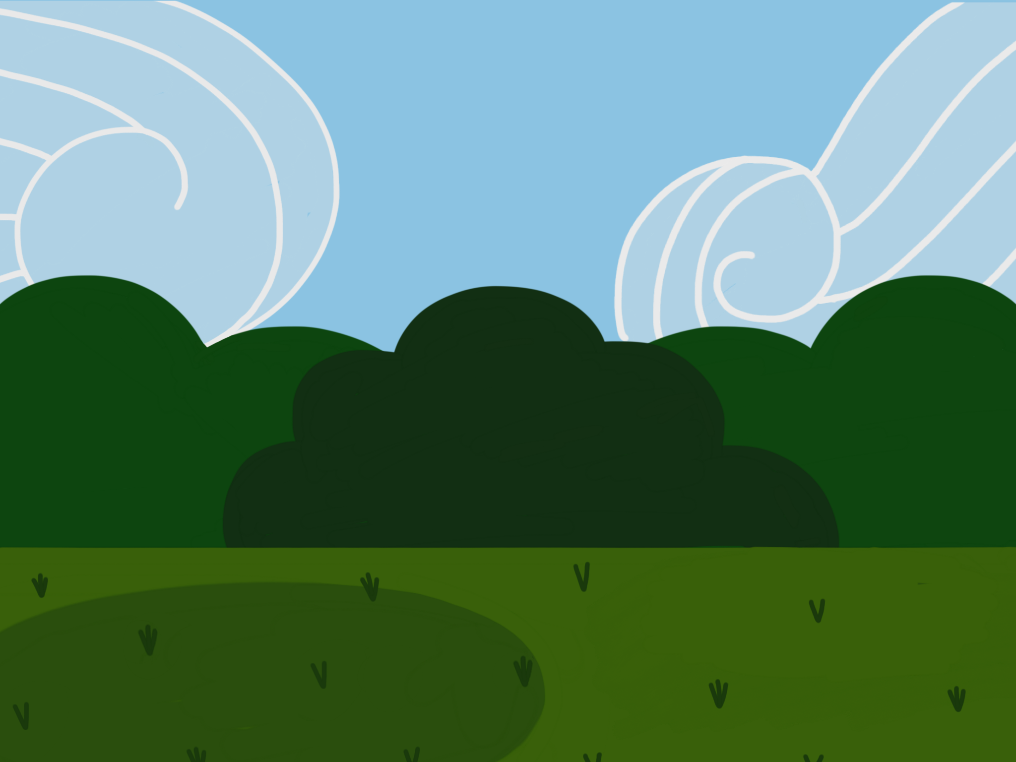 Generic Scene Background: Generic Outdoor Scene 1 by kindheart525 on DeviantArt