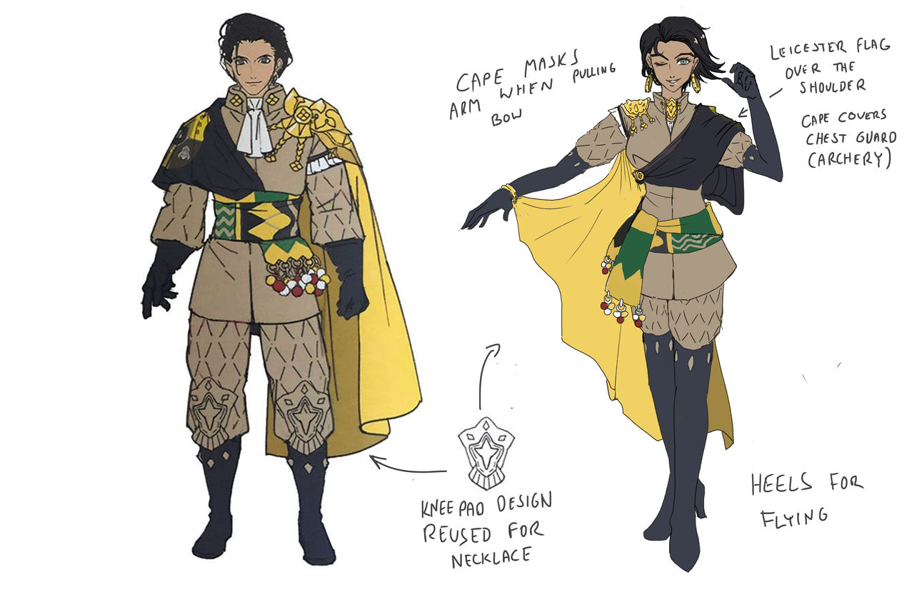 Female Timeskip Claude! by bundleofstrings on DeviantArt