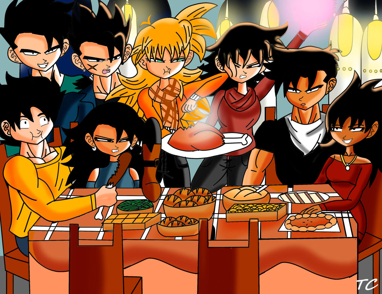 Happy Thanksgiving By Terracougar On Deviantart