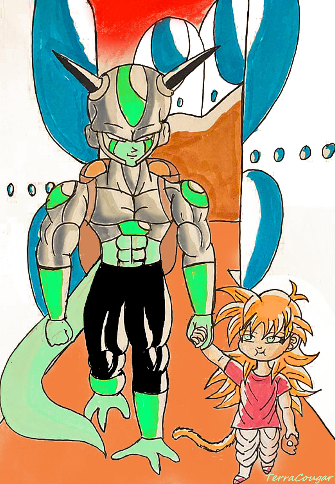 Dragon Ball Multiverse: Pan meets Xeno Goku by The-James-Show on DeviantArt