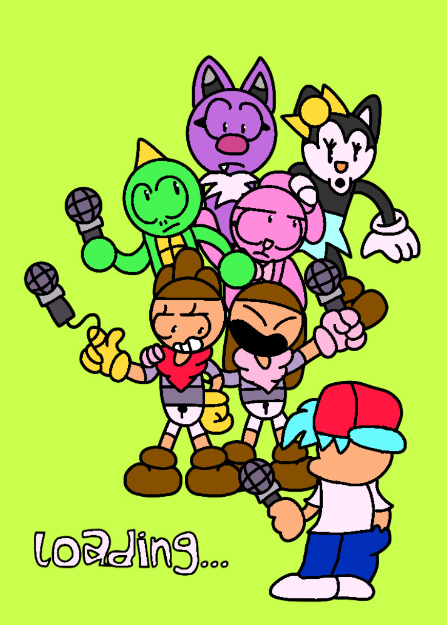 Custom FNF loading screen by BombingSoda on DeviantArt