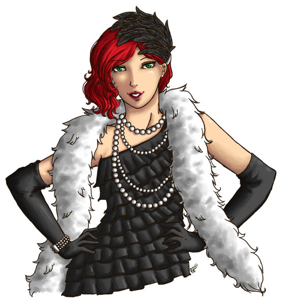 Deviantart Flapper Lady Flapper Girl by Purishira on DeviantArt