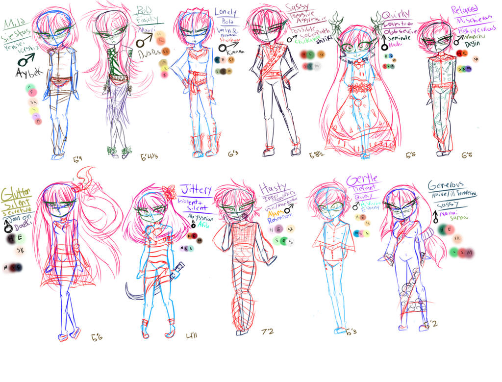 Chibi Explaning chibi concepts by NineTailedFox8 on DeviantArt