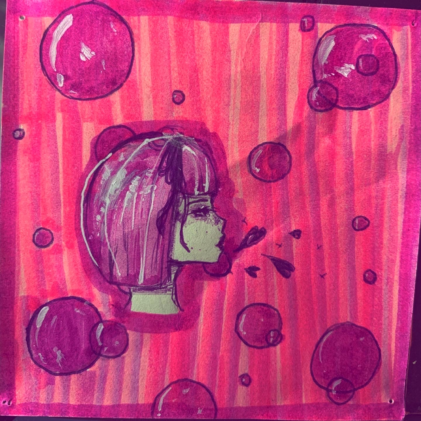 My little sticky note art by megacarshitter on DeviantArt