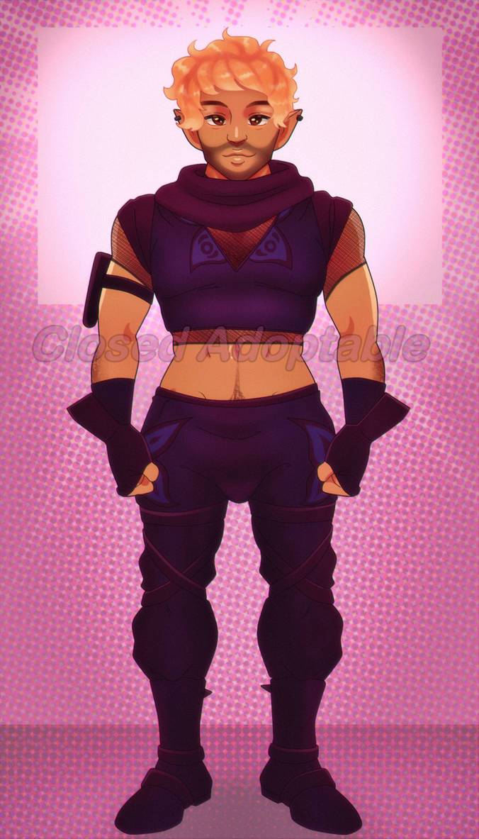 Adopt Buff Half Elf CLOSED by Punkichi on DeviantArt