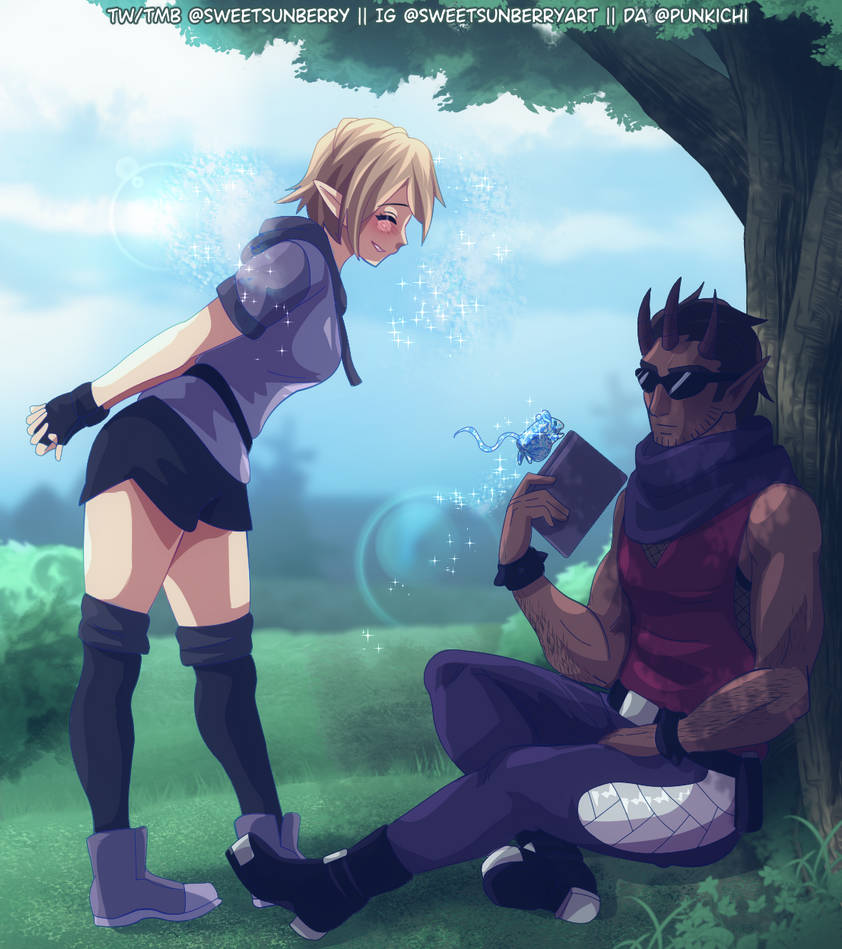 Tree Ocs OCs Under a Tree by Punkichi on DeviantArt
