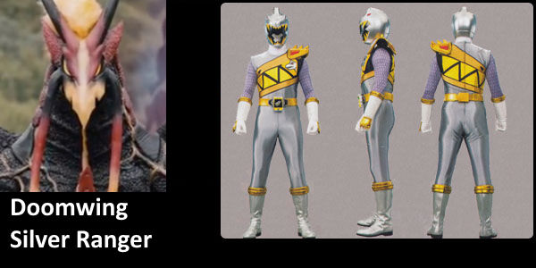 Doomwing Rangers Doomwing the silver ranger by DrSlither on DeviantArt