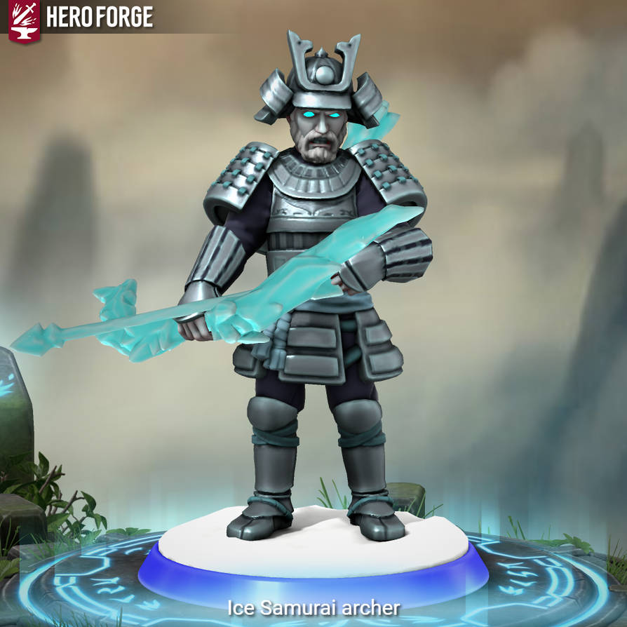Ice Samurai (Archer) by DrSlither on DeviantArt