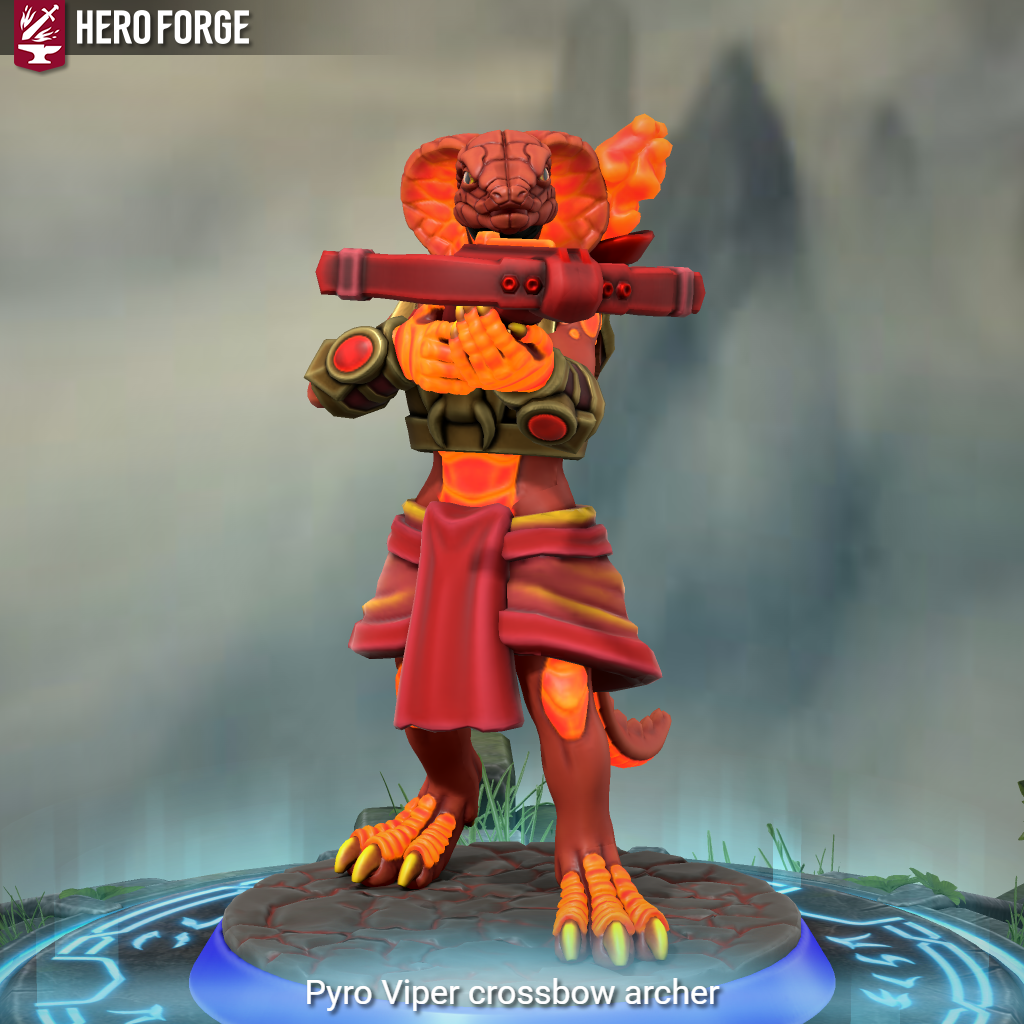 Pyro Viper (Crossbow Archer) by DrSlither on DeviantArt