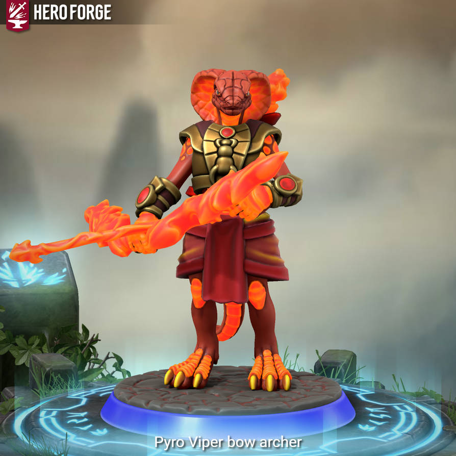 Pyro Viper (Bow Archer) by DrSlither on DeviantArt