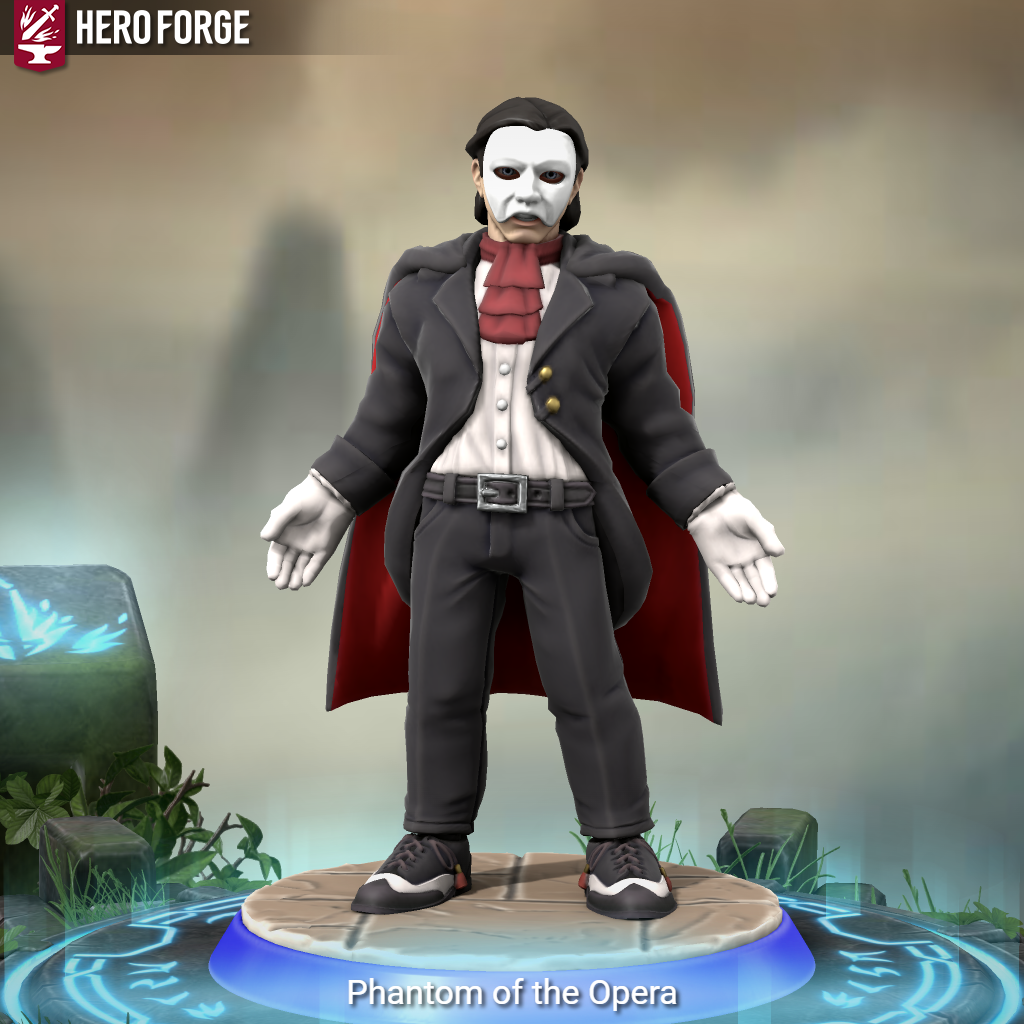 Phantom of the Opera (Heroforge) by DrSlither on DeviantArt
