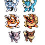 Revamp of eveloution sprites