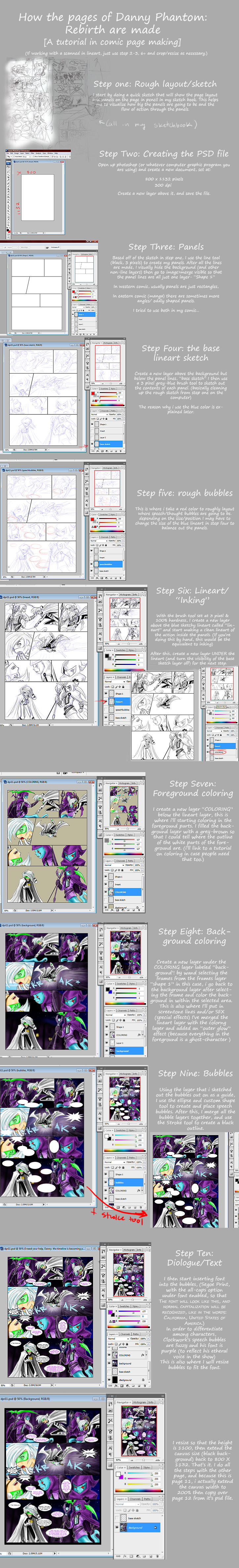 TUT- DP:R comic page making by slifertheskydragon