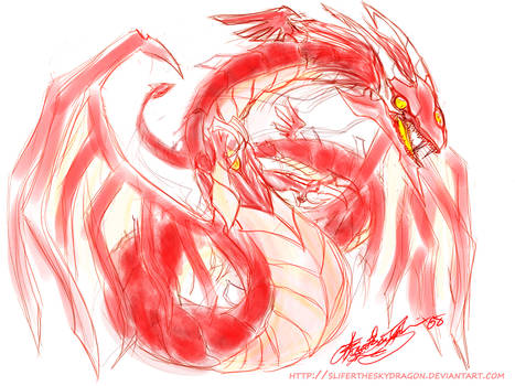 Crimson Dragon yugioh 5ds WIP