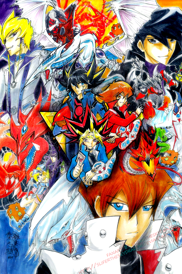 yugioh 10th anniversary poster