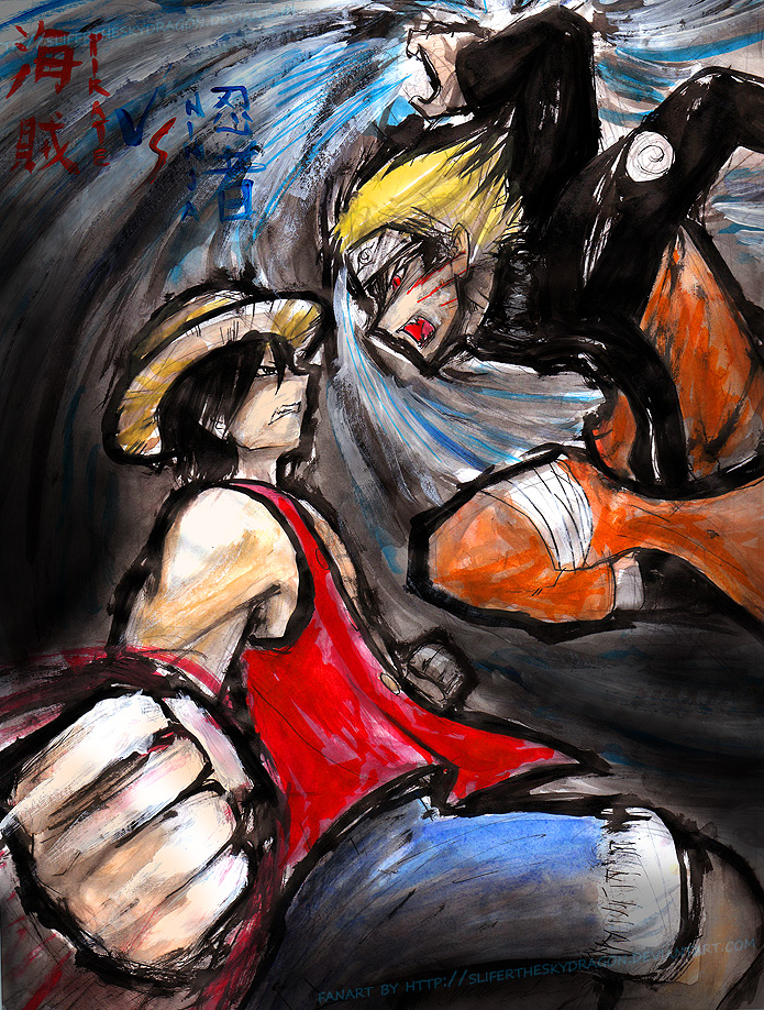 Luffy vs Sage Mode Naruto Edit by jayFabric on DeviantArt